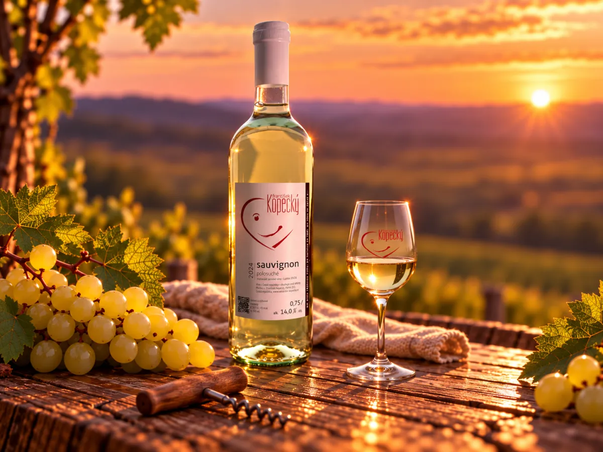 Láhev vína Sauvignon 2025